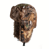1pc Camouflage Fleece Thermal Hat With Ear Protection - Trailmark Outdoors