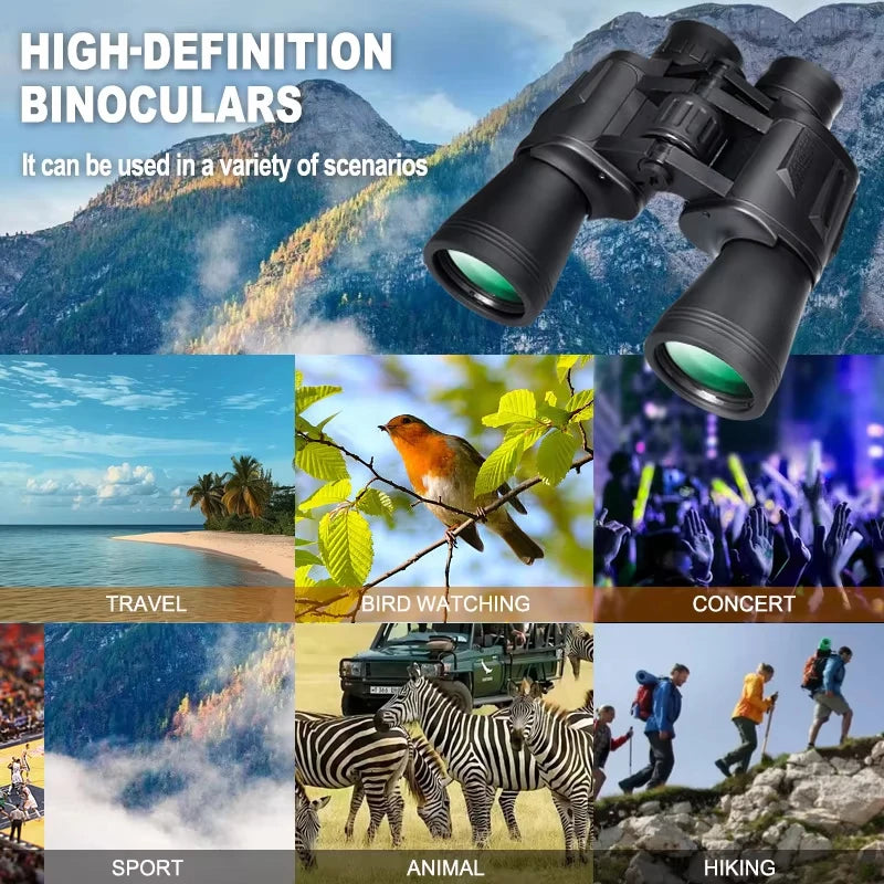 20X50 High Powered Professional Binoculars