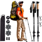 2pcs Durable Telescopic Multifunctional Aluminum Trekking... - Trailmark Outdoors