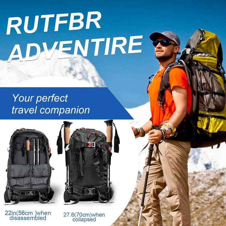 2pcs Durable Telescopic Multifunctional Aluminum Trekking... - Trailmark Outdoors