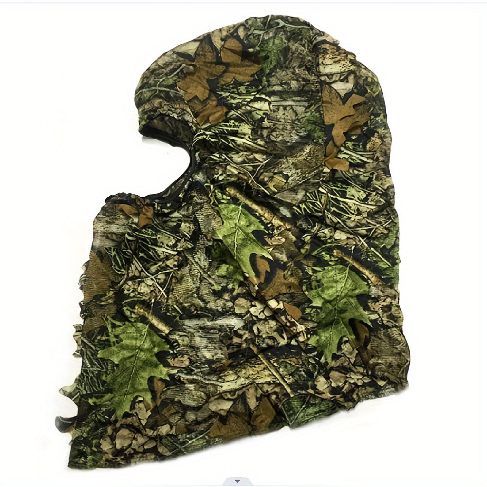 3D Leafy Camouflage Ghillie Headgear Mask