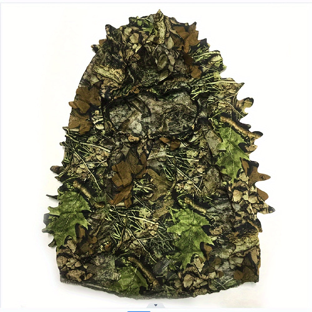 3D Leafy Camouflage Ghillie Headgear Mask