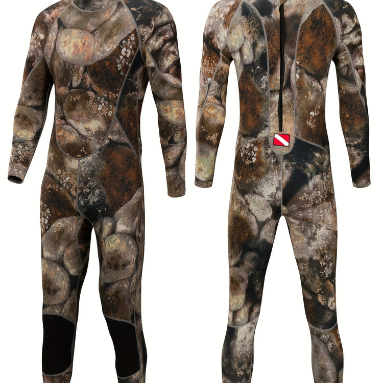 3mm Thickened Camouflage Fishing Hunting Suit - Trailmark Outdoors