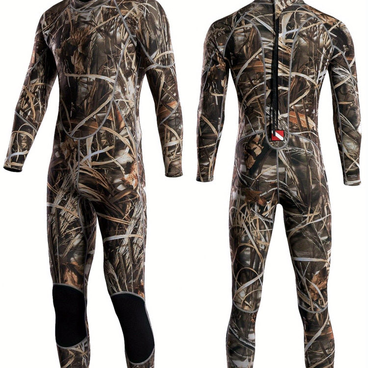 3mm Thickened Camouflage Fishing Hunting Suit - Trailmark Outdoors