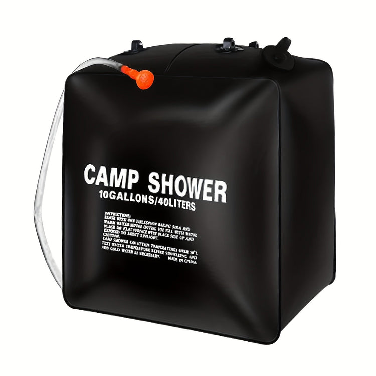 40L Extra - Large Portable Solar Heated Shower - Trailmark Outdoors