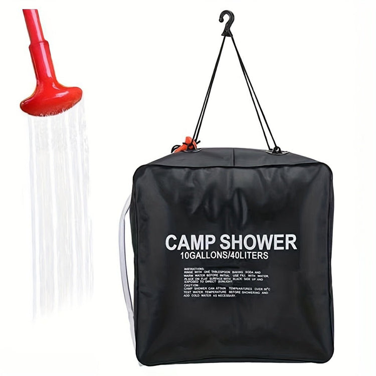 40L Extra - Large Portable Solar Heated Shower - Trailmark Outdoors