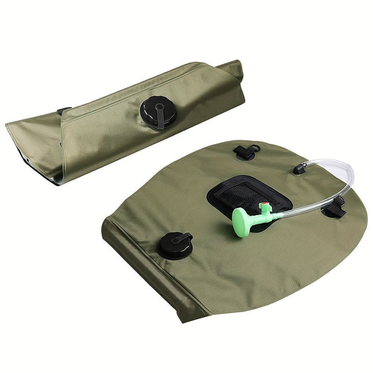 5 Gallon Solar Heated Camping Shower Bag - Trailmark Outdoors