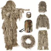 6 In 1 Ghillie Suit Pale Brown - Trailmark Outdoors