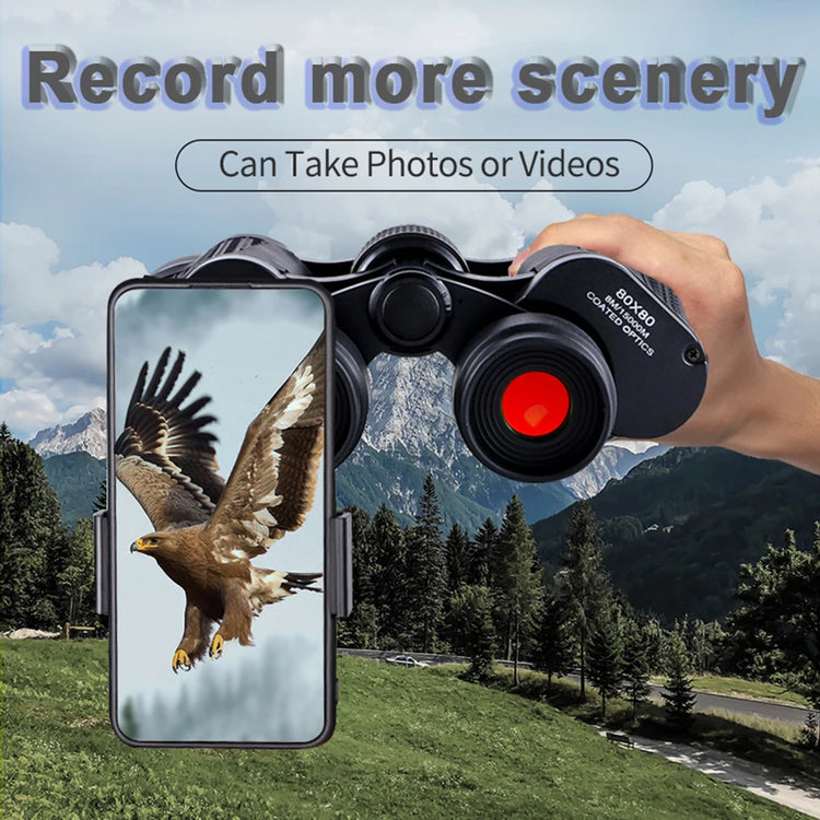 80X80 High Magnification Professional Binoculars - Trailmark Outdoors