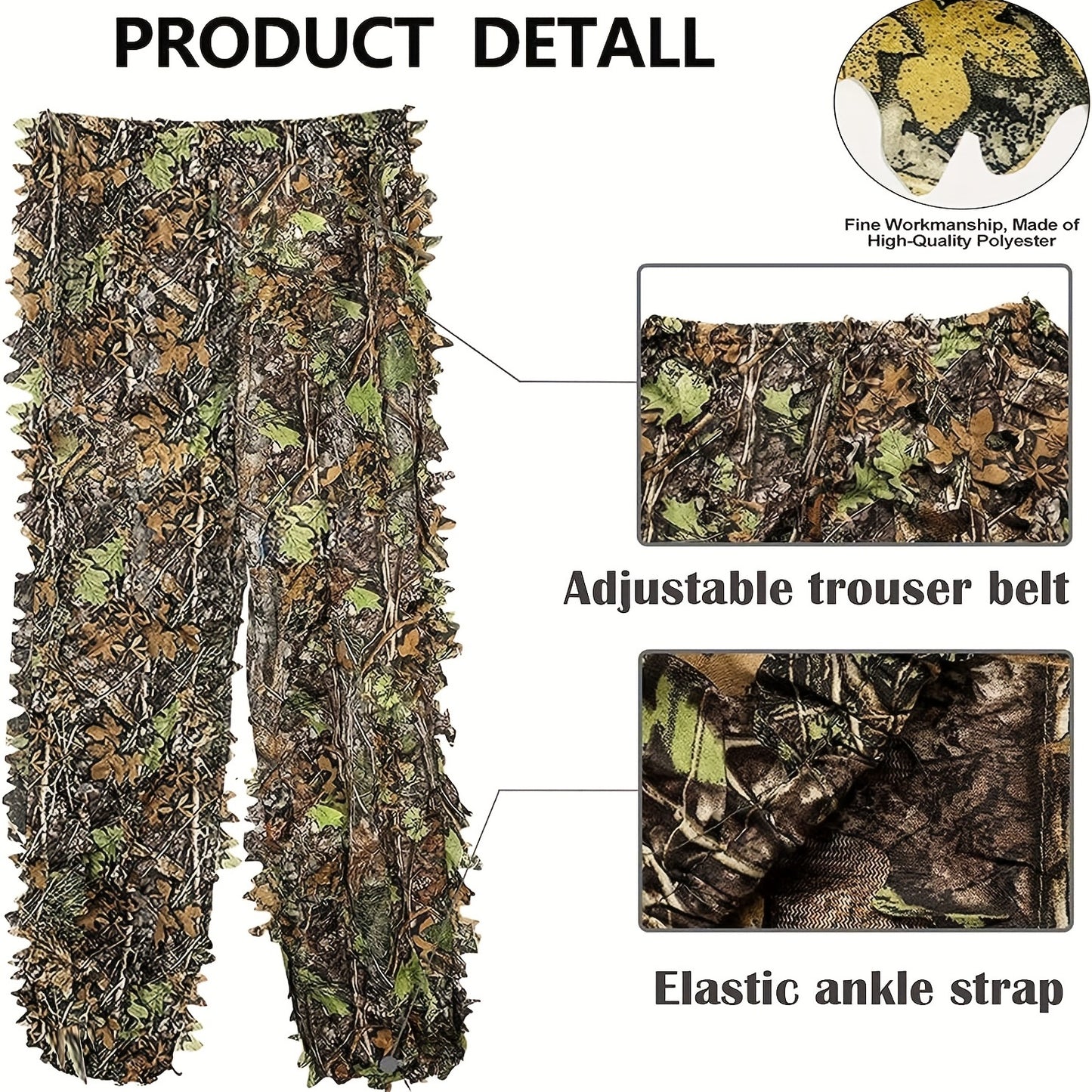 Adult 3D Green Leaf Suit