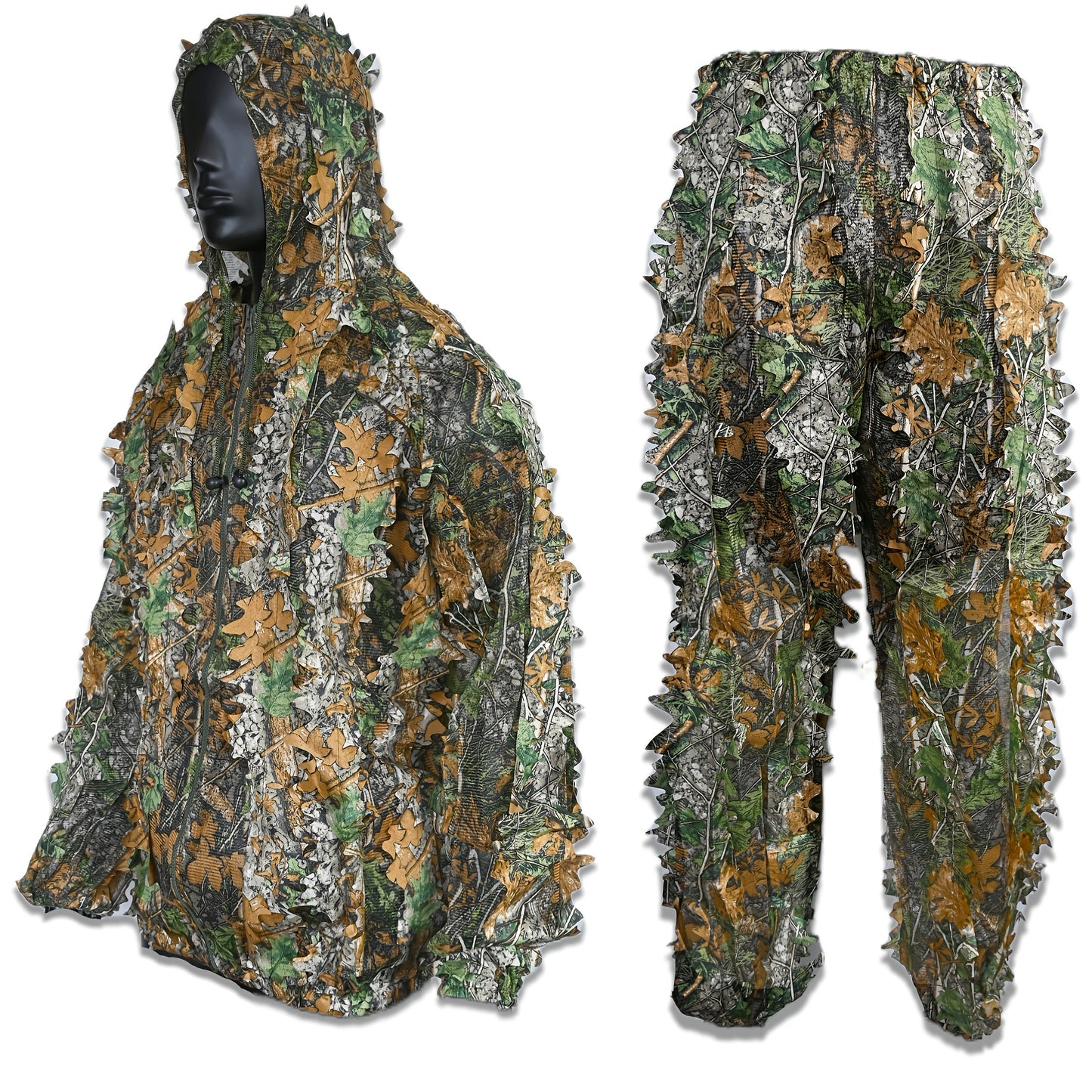 Adult 3D Green Leaf Suit