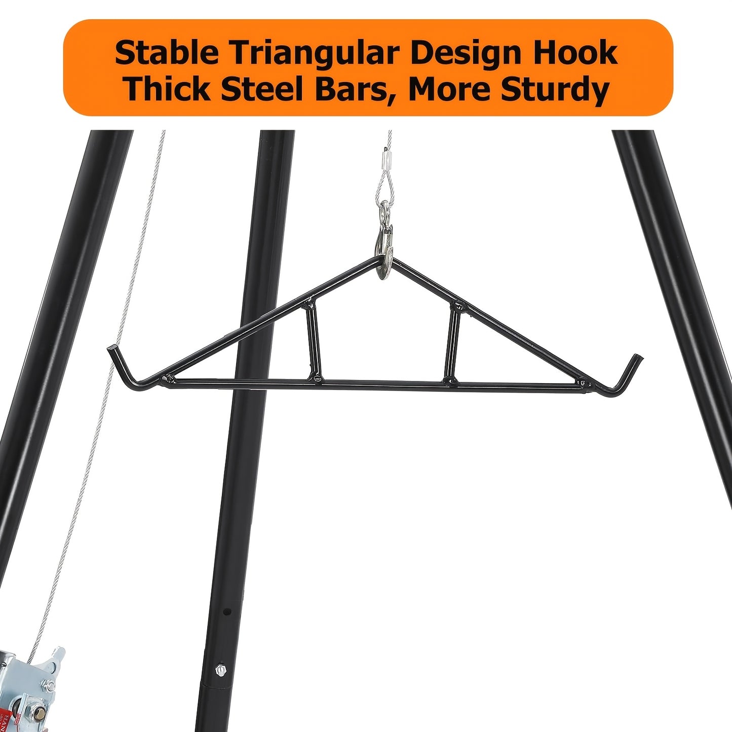 Deer Hanger For Skinning, 500 LBS Deer Hoist Tripod