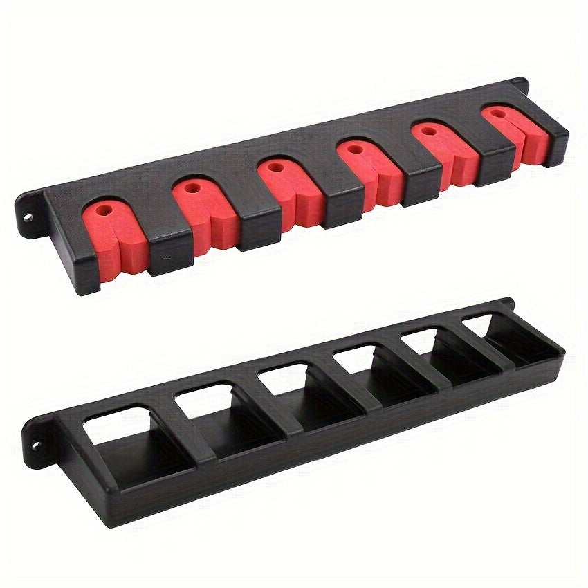 Easy-Install Black ABS Fishing Rod Holder