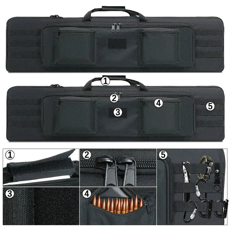 Gun Bag/Rifle Case Carbine Backpack Sniper Gun Carry Protection Bag Airsoft Shooting Gun Bag Hunting Accessories - Trailmark Outdoors