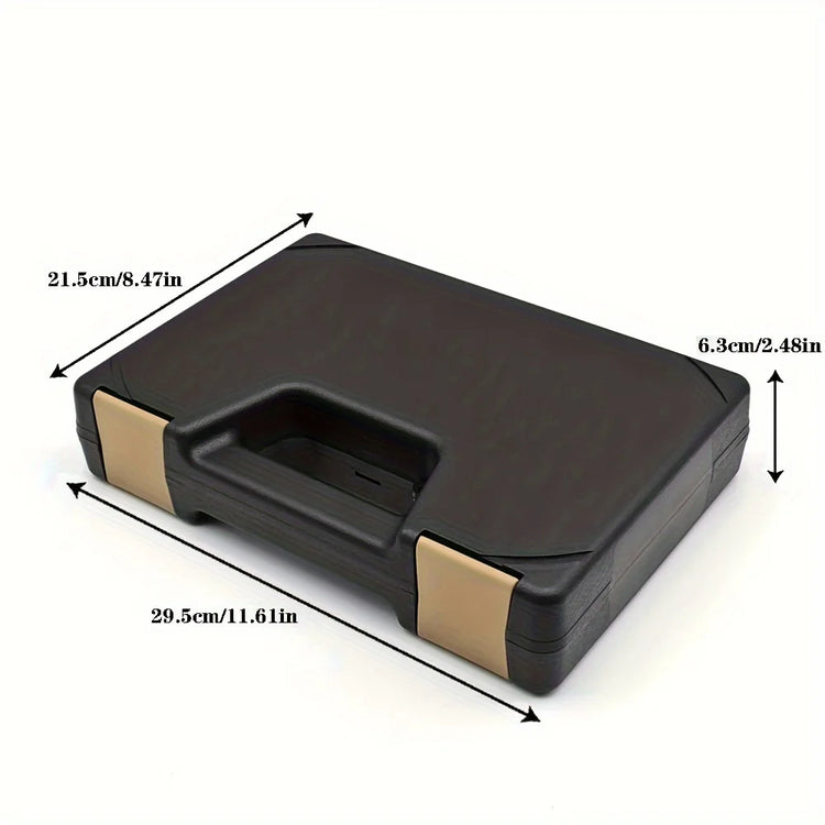 Heavy-Duty Portable Pistol Case with Locking Hole - Trailmark Outdoors