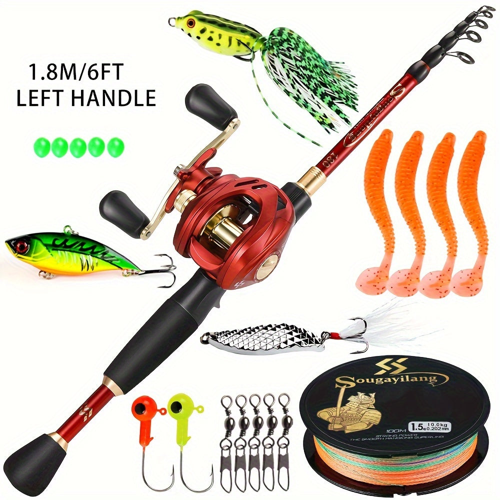 Sougayilang Water Drop Reel Fishing Rod