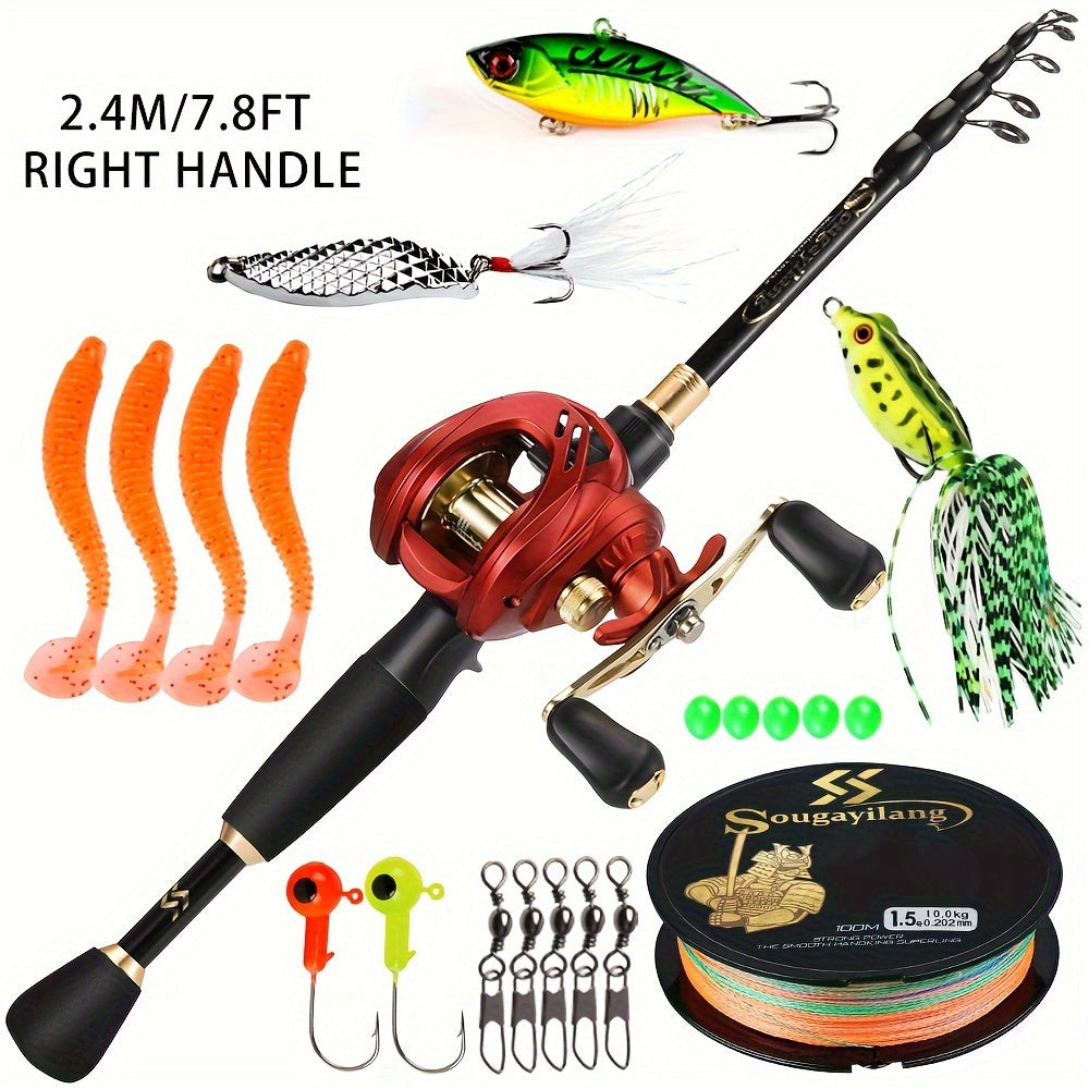 Sougayilang Water Drop Reel Fishing Rod