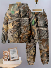 Boys' camo Hoodie and Jogger Set