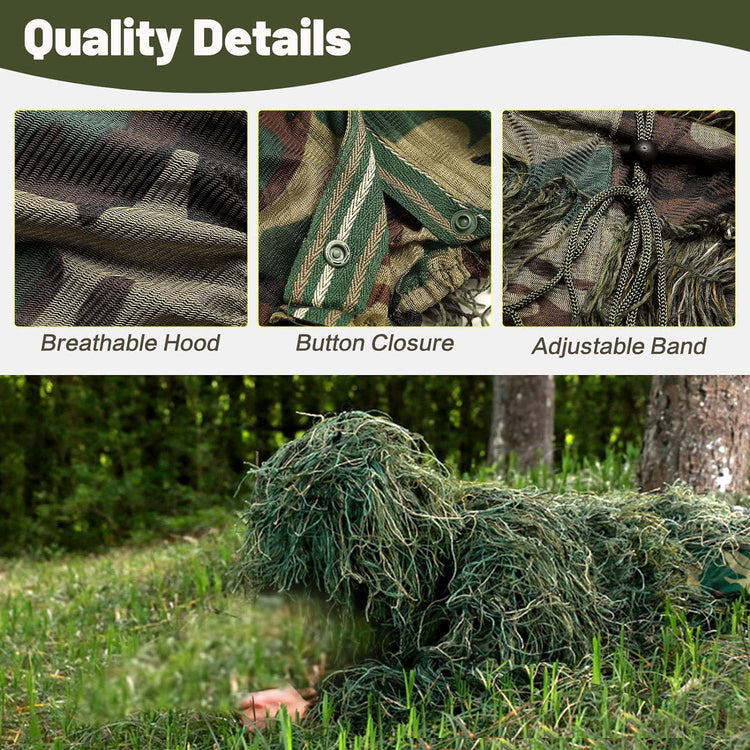 ABORON 5 in 1 Ghillie Suit - Trailmark Outdoors