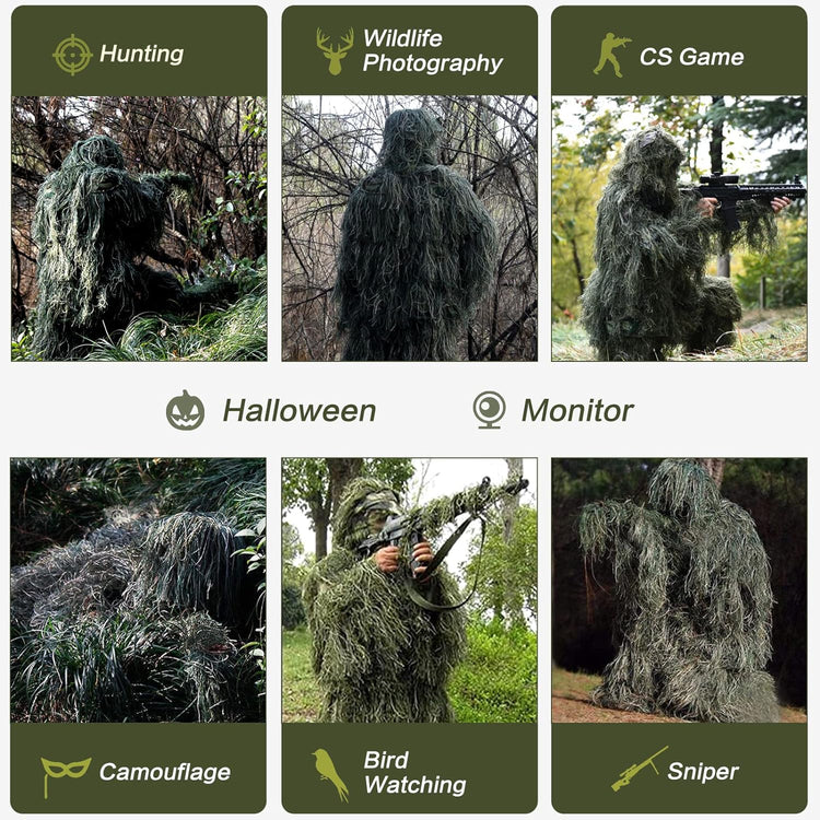ABORON 5 in 1 Ghillie Suit - Trailmark Outdoors