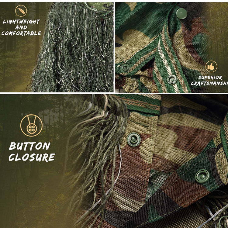 ABORON 5 in 1 Ghillie Suit - Trailmark Outdoors