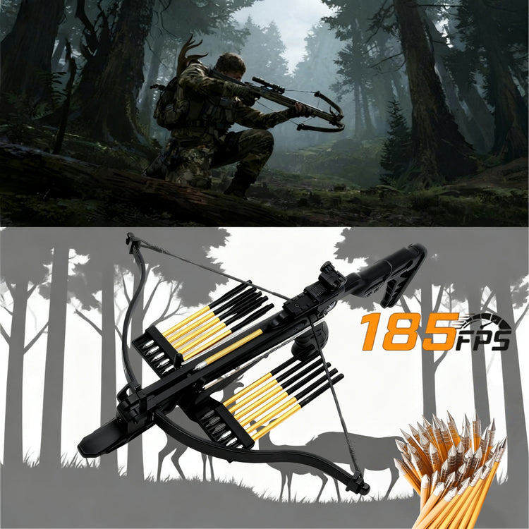 80 LB Self Cocking Xbow ARCHERY 185FPS