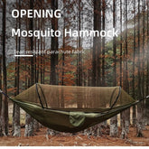 Camping hammock with mosquito net - Trailmark Outdoors