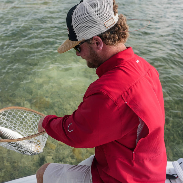 Crimson Original Shirt | Long Sleeve - Trailmark Outdoors