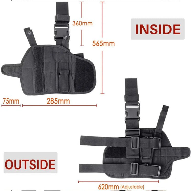 Drop Left/Right Leg Gun Holster Gun Bag - Trailmark Outdoors