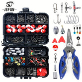 Durable Stainless Steel 264pcs Fishing Tackle Kit - Trailmark Outdoors