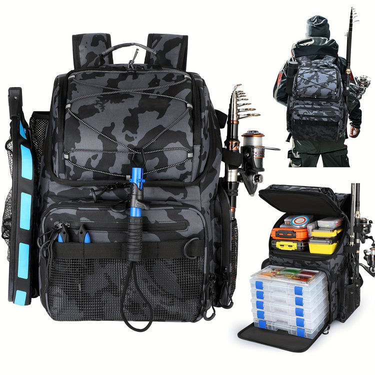 Fishing Backpack with Cooler - Trailmark Outdoors