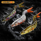 Fishing Lures Multi Jointed Swimbait Crank Bait - Trailmark Outdoors