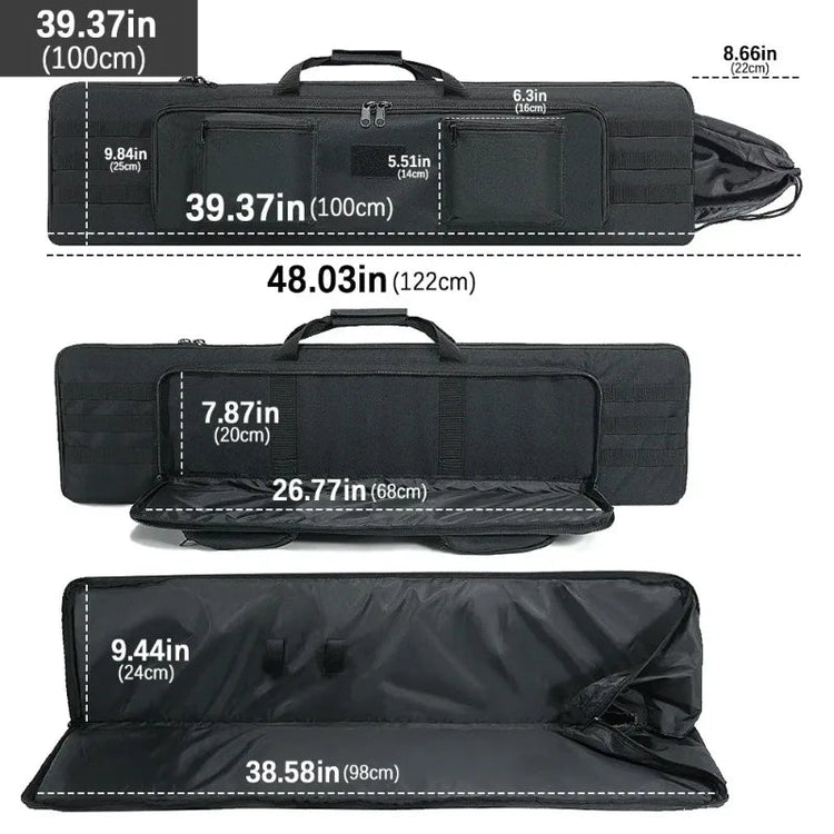 Gun Bag/Rifle Case Carbine Backpack Sniper Gun Carry Protection Bag Airsoft Shooting Gun Bag Hunting Accessories - Trailmark Outdoors