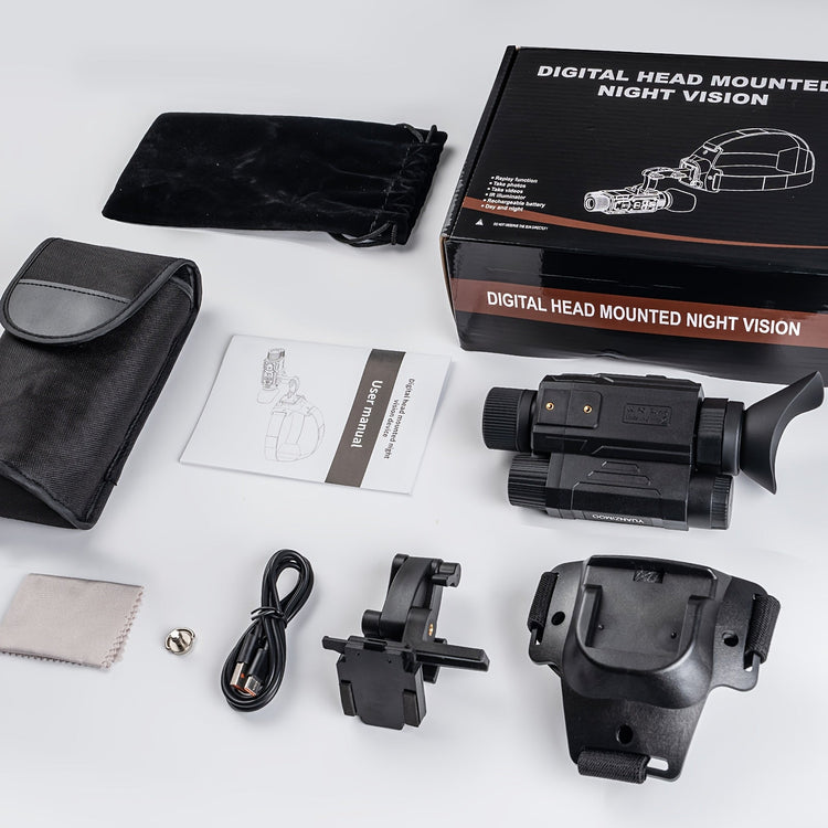 Head - Mounted Night Vision Monocular - Trailmark Outdoors