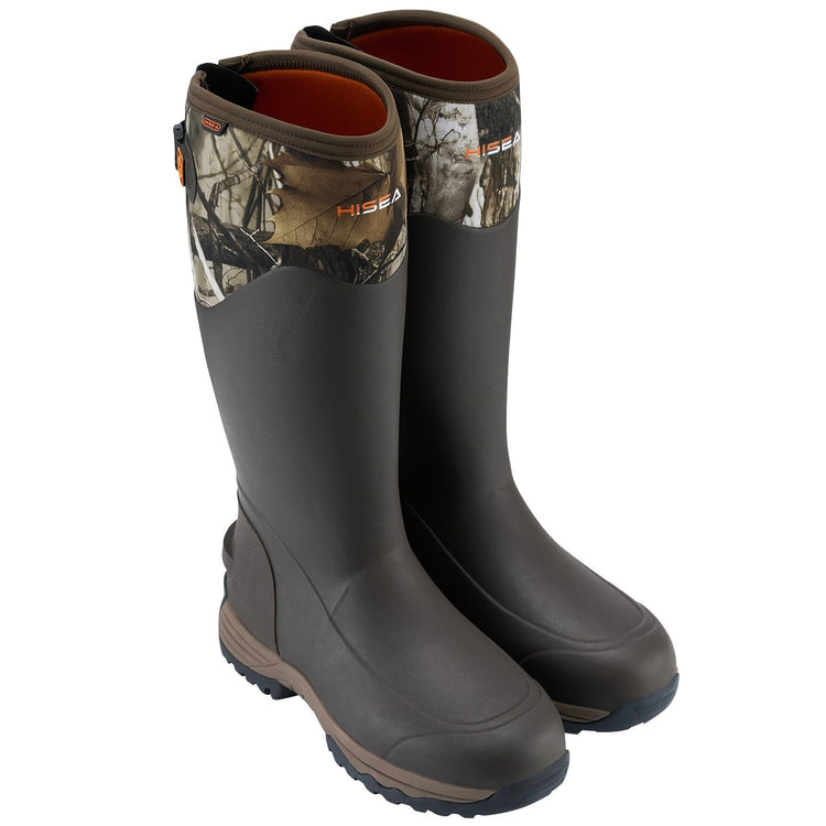 HISEA Rubber Rain Boots For Men - Trailmark Outdoors