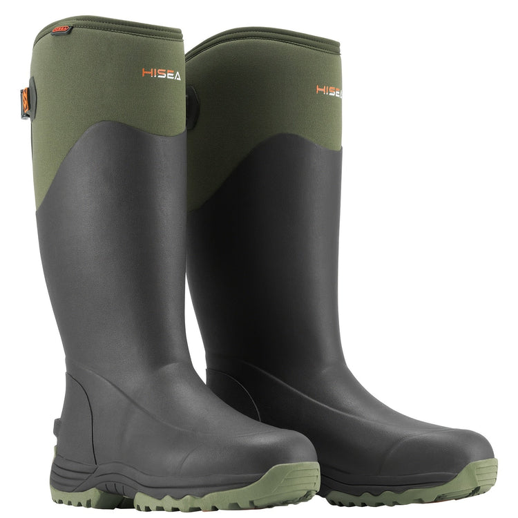 HISEA Rubber Rain Boots For Men - Trailmark Outdoors
