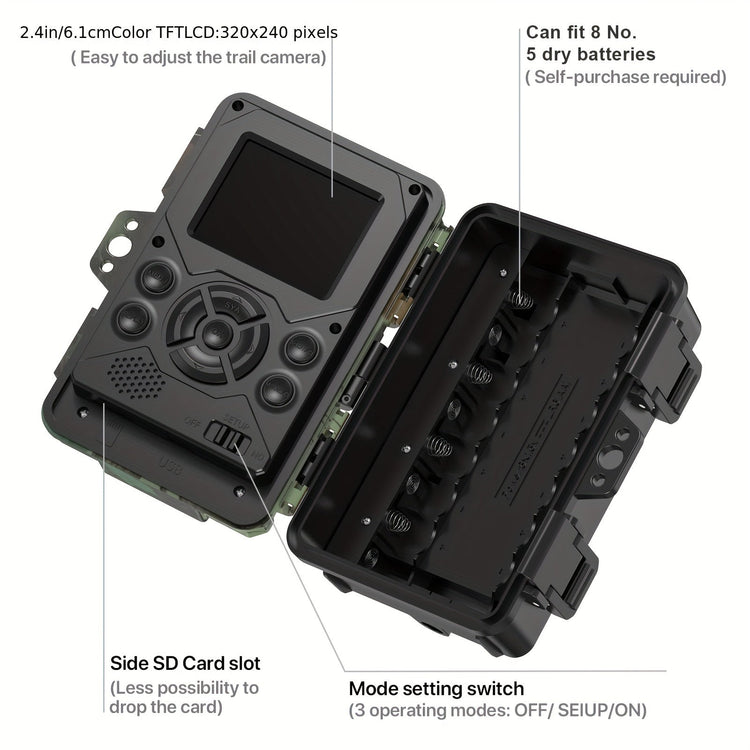 Hunting Camera With WIFI Hotspot Function - Trailmark Outdoors