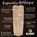 Insulated Static V Luxe SL™ Sleeping Pad - Trailmark Outdoors