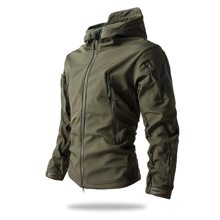 Men Waterproof Camo Jacket Windbreaker - Trailmark Outdoors