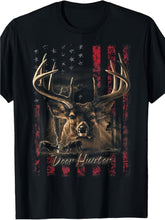 Men'S Patriotic Deer Hunter T-Shirt - Trailmark Outdoors