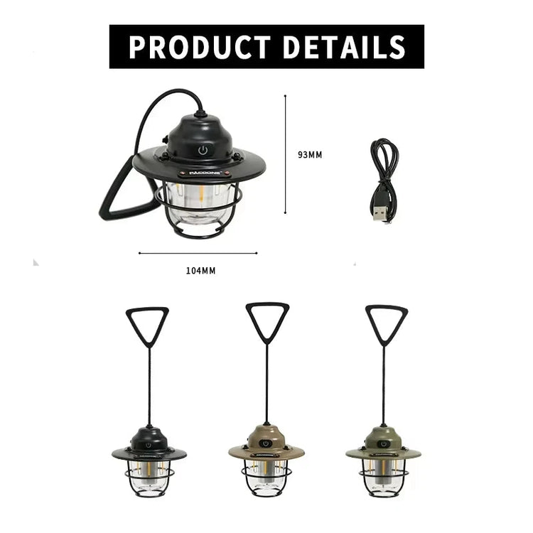 Modern outdoor camping lamp - Trailmark Outdoors