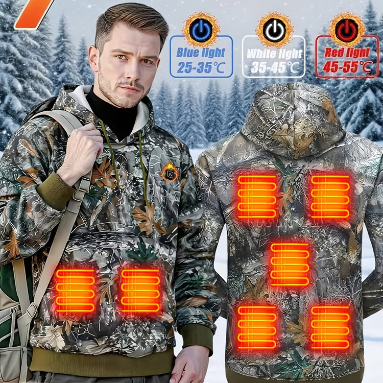 New 7 - Zone Heating Electric Hoodie - Trailmark Outdoors