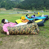 Portable Foldable Inflatable Sleeping Mat - Trailmark Outdoors