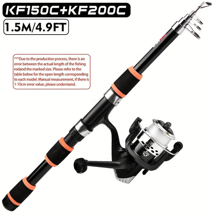 PROBEROS Telescopic Fishing Rod - Trailmark Outdoors