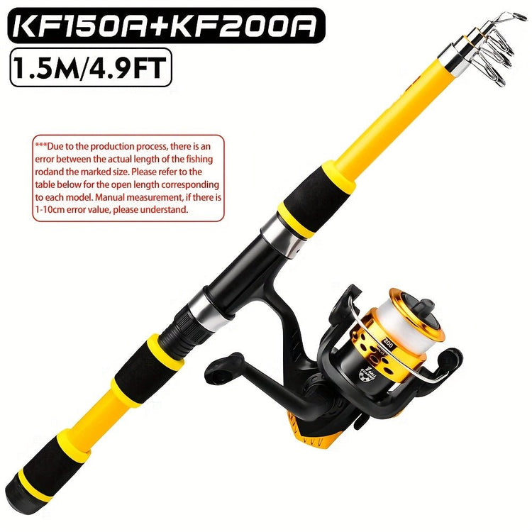 PROBEROS Telescopic Fishing Rod - Trailmark Outdoors