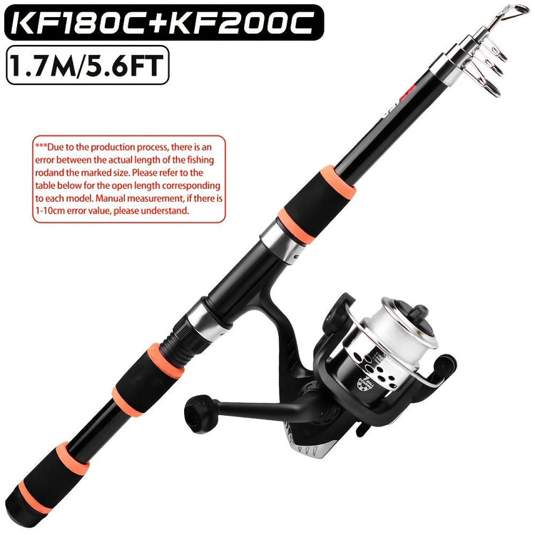 PROBEROS Telescopic Fishing Rod - Trailmark Outdoors
