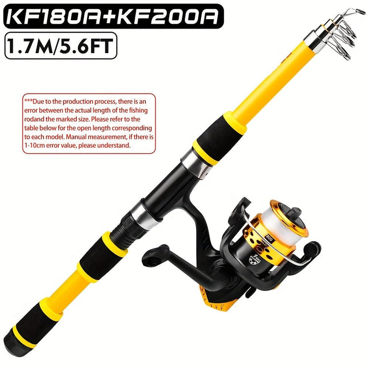 PROBEROS Telescopic Fishing Rod - Trailmark Outdoors