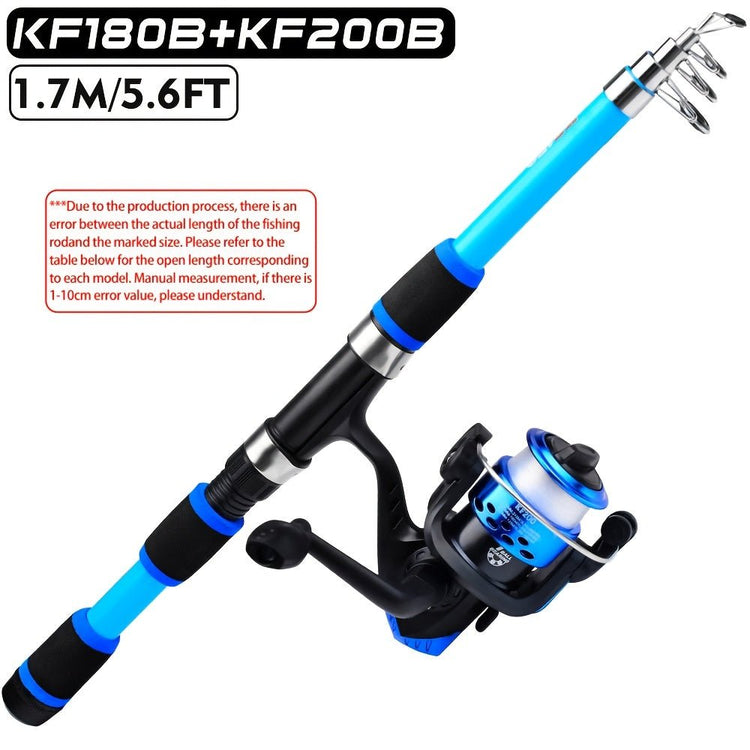 PROBEROS Telescopic Fishing Rod - Trailmark Outdoors