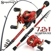 Sougayilang Water Drop Reel Fishing Rod - Trailmark Outdoors