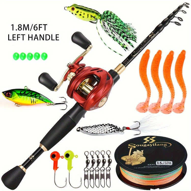 Sougayilang Water Drop Reel Fishing Rod - Trailmark Outdoors